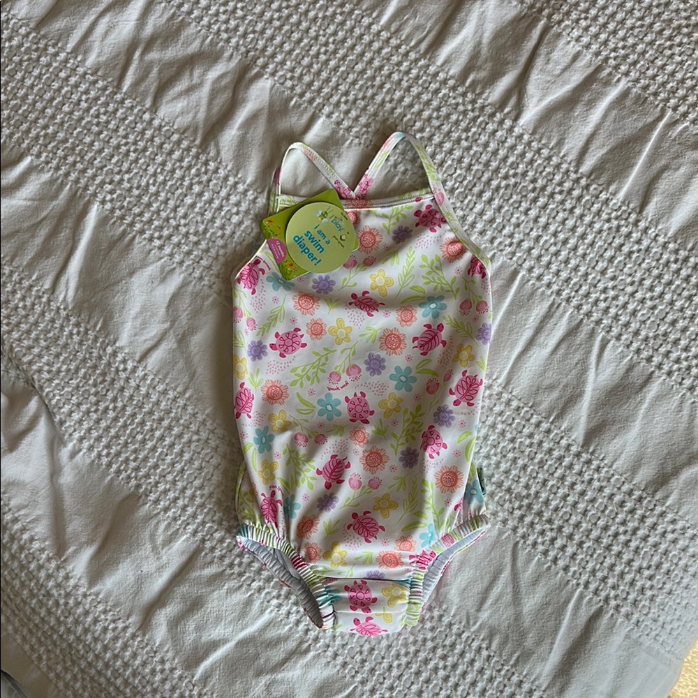 NWT Baby Swimsuit Built-In Diaper